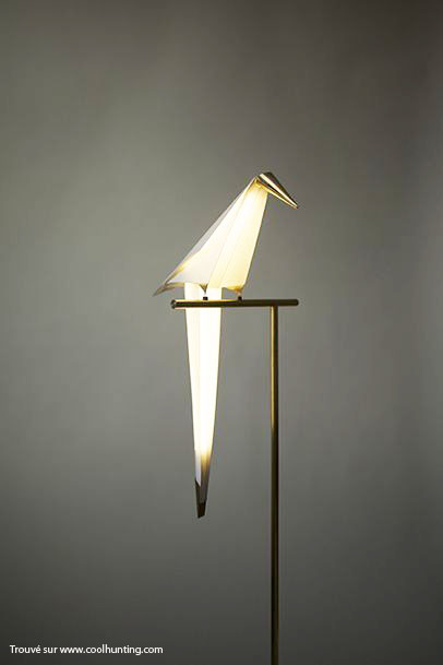 Lampe design oiseau